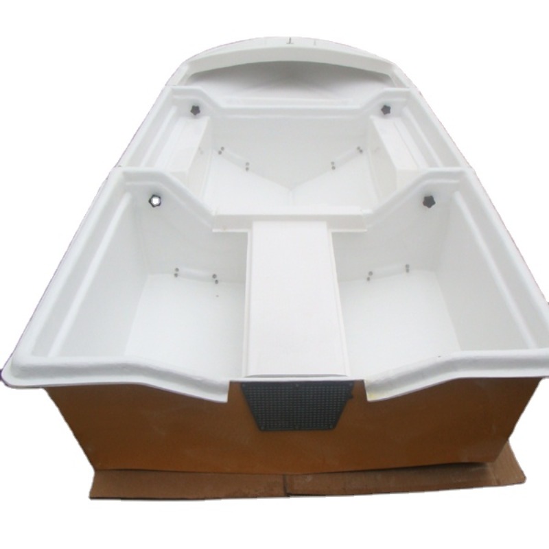 Fishing Boat Fiberglass - Small Dinghy boat 3.35m portable fishing