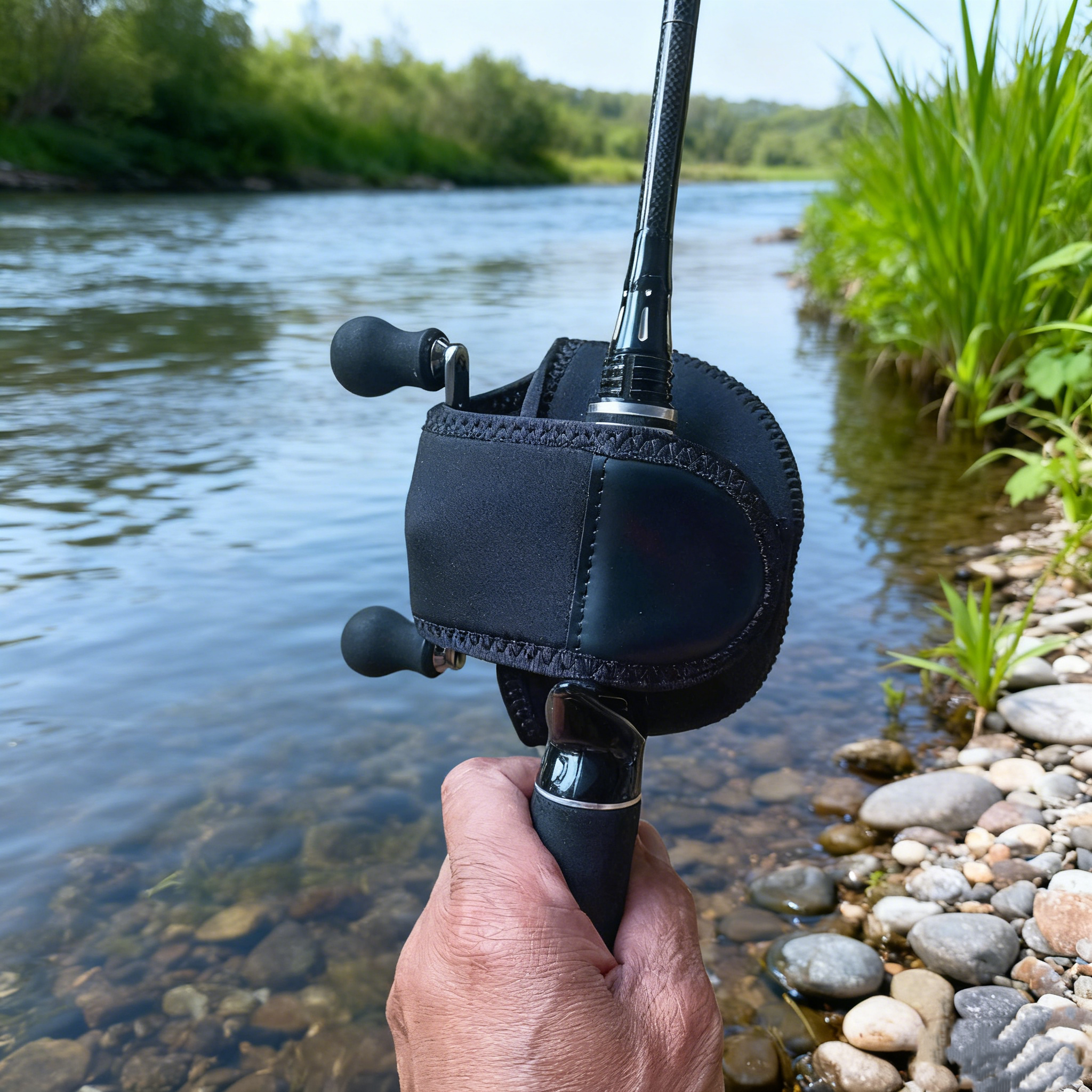 Fishing Boat Steering Wheel - Fishing Reel Bag Protective Cover Baitcasting