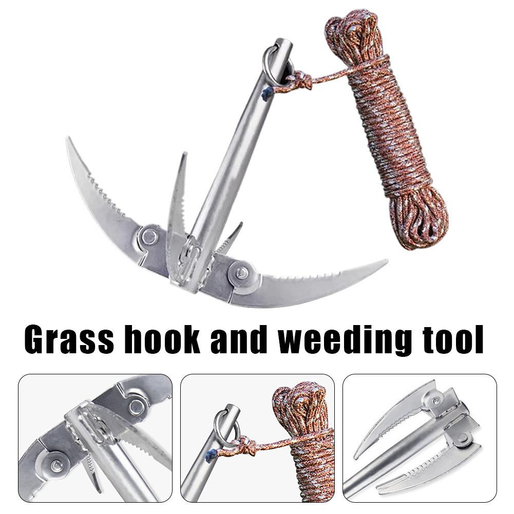 Fishing Boat Anchor - Heavy Duty Aquatic Grass Cutter with