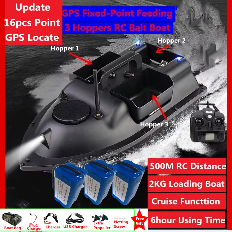 16PCS Point GPS Fishing Bait B - Fishing Boat Gps ulasan dan harga