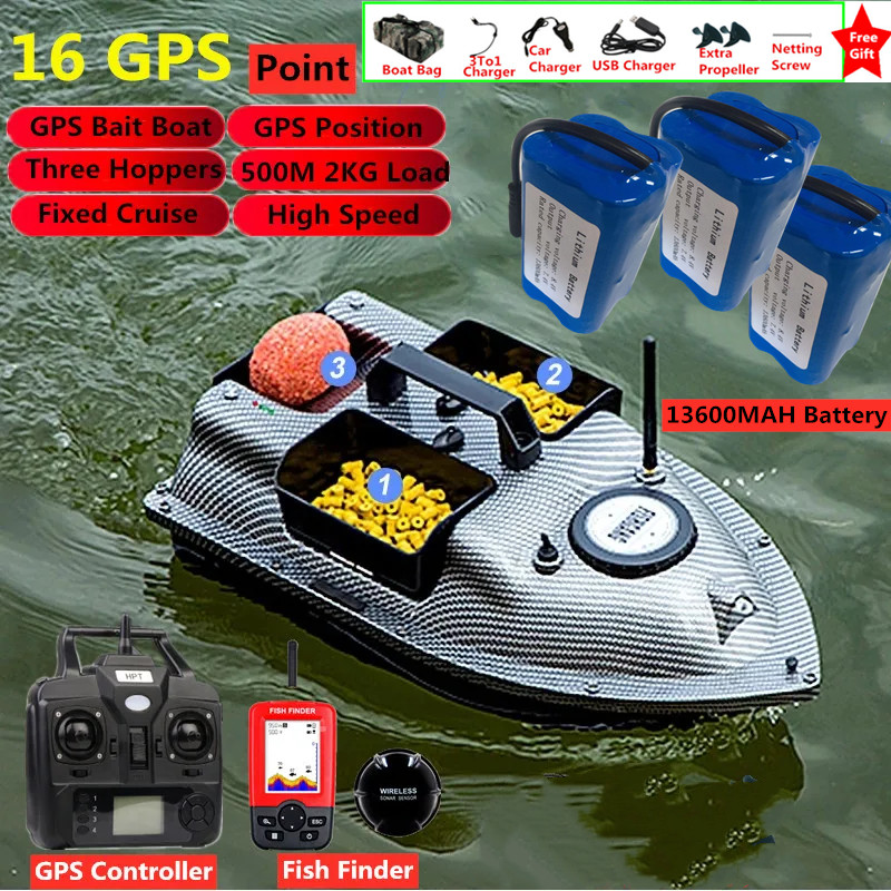 16PCS Point GPS Nesting Bait B - Fishing Boat Gps ulasan dan harga