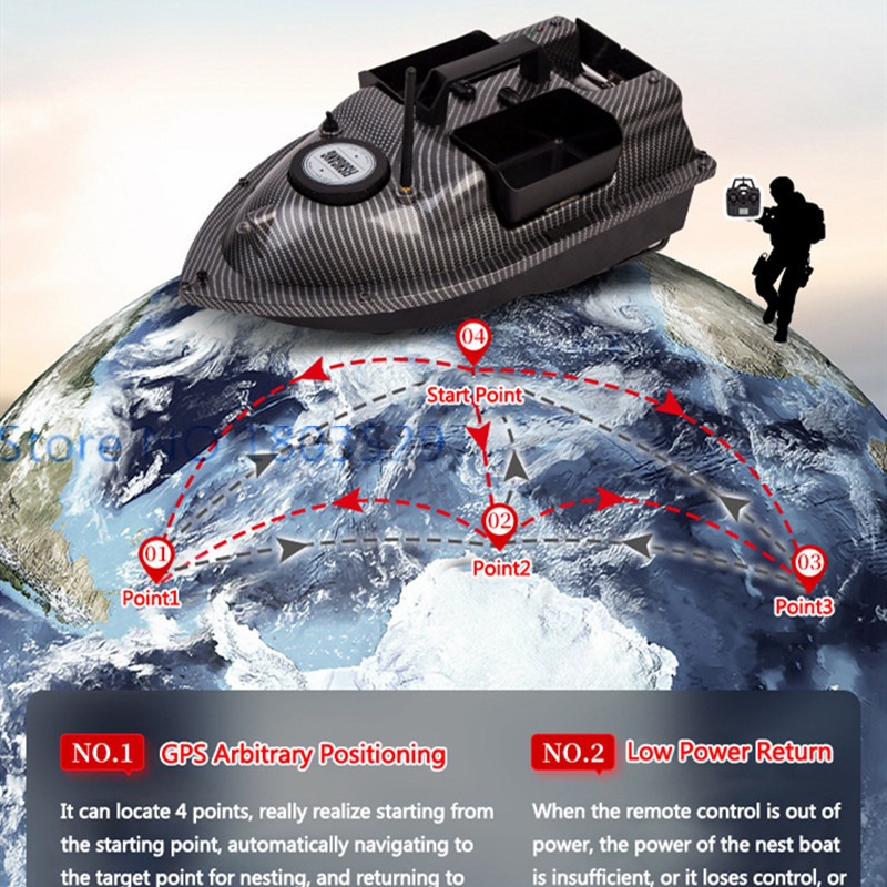 16PCS Point GPS Nesting Bait B - Fishing Boat Gps ulasan dan harga