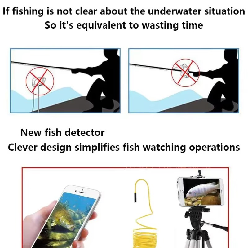 Yellow Cable Fish Finder Sonar - Fishing Boat Depth Finder ulasan dan harga
