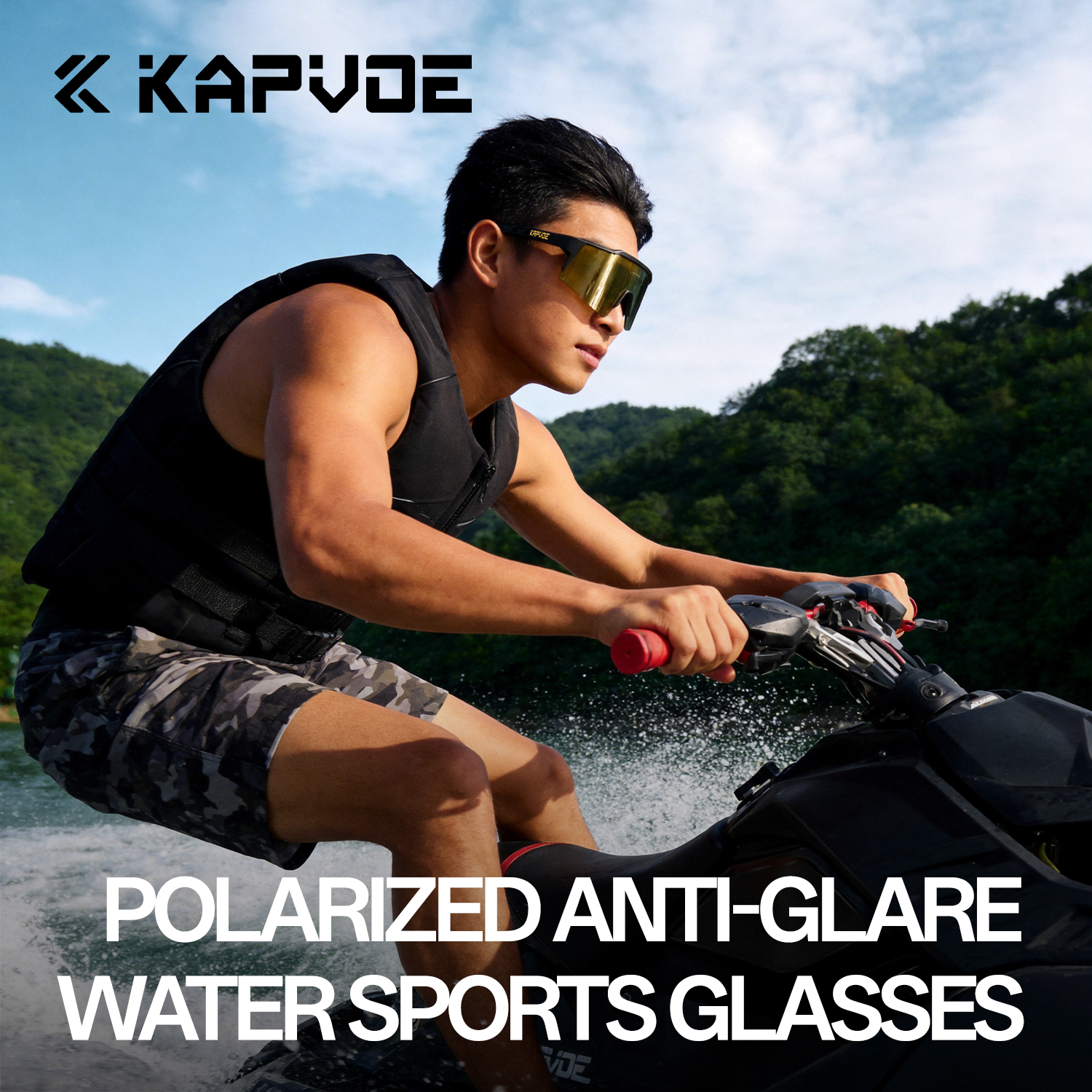 KAPVOE UV400 Anti-glare Surfin - Fishing Boat Trailer ulasan dan harga