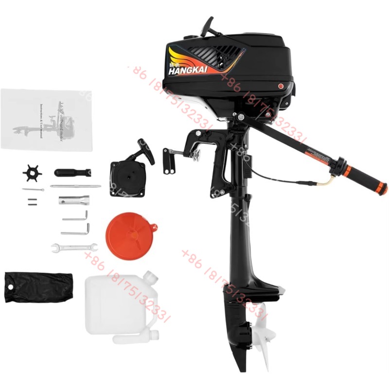 HANGKAI Outboard Motor, 3.6  2 - Fishing Boat Outboard Motor ulasan dan harga