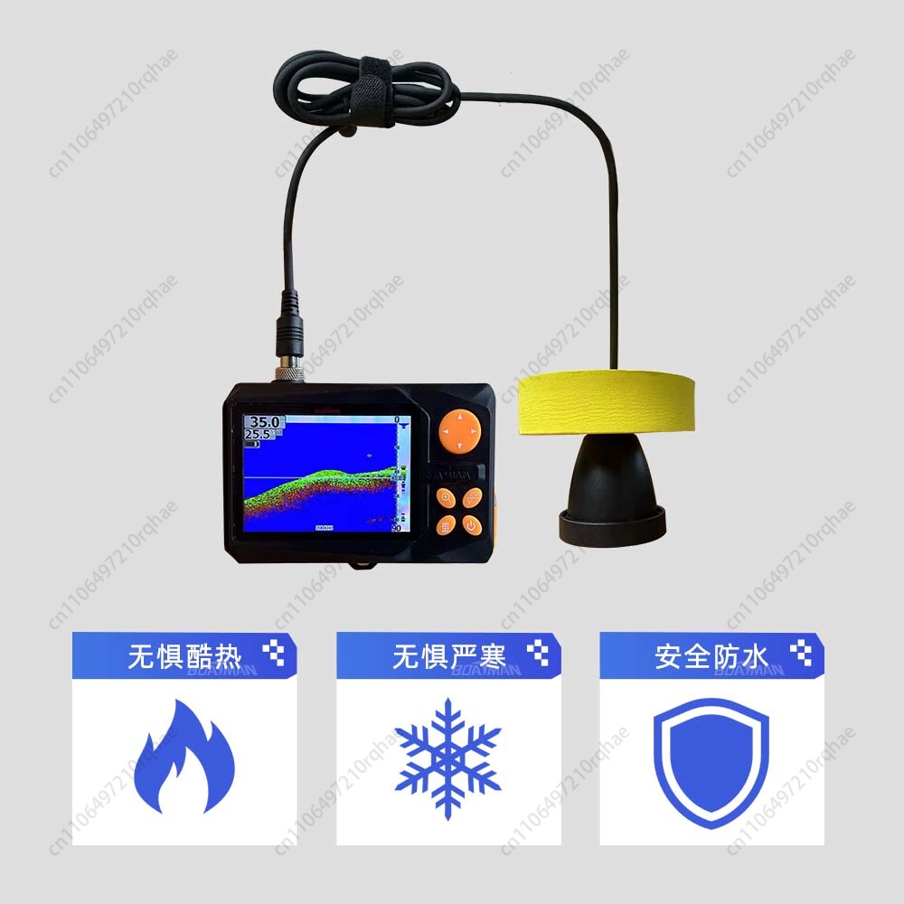 Finder Wired Sonar Double Angl - Fishing Boat Depth Finder ulasan dan harga