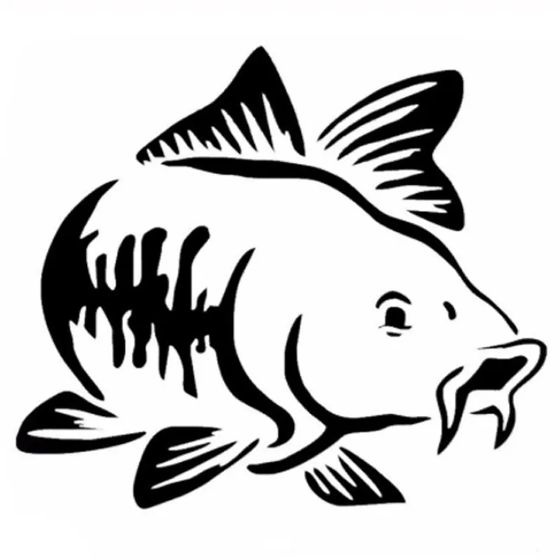 Car Sticker Cartoon Carp Fishi - Fishing Boat Inflatable ulasan dan harga