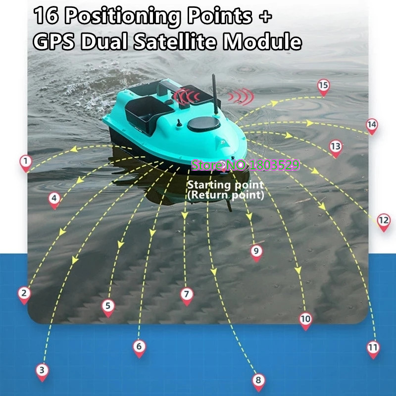 16 GPS Positio Profession RC G - Fishing Boat Gps ulasan dan harga
