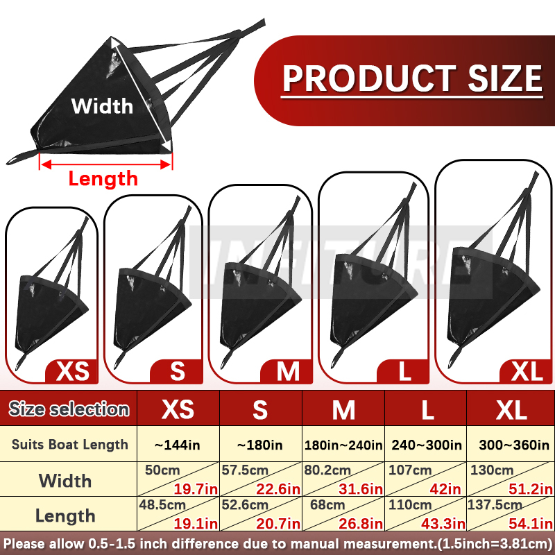 18-53'' Sea Drogue Anchor Floa - Fishing Boat Anchor ulasan dan harga
