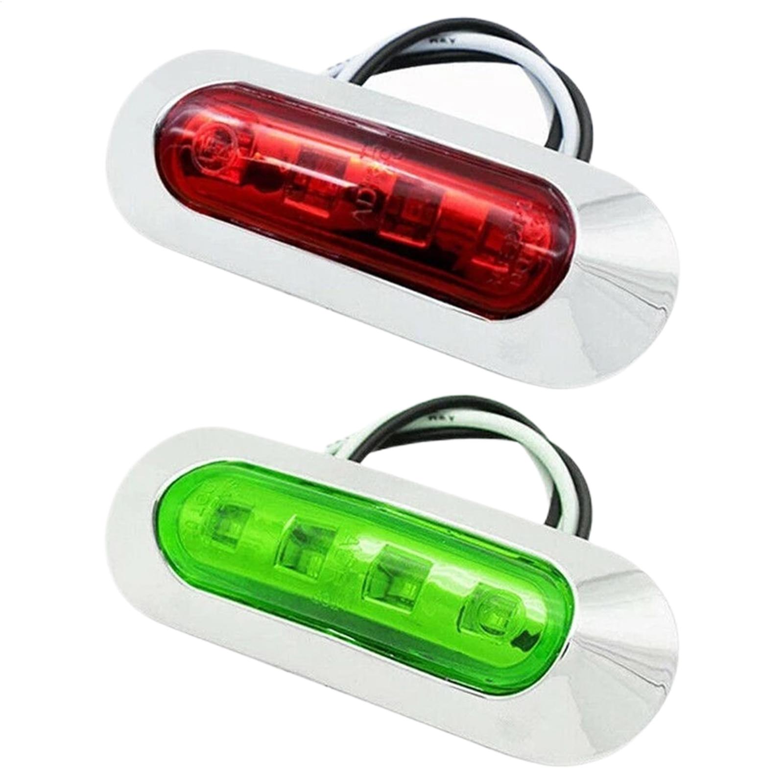 2Pc 12-24V LED Marine Navigati - Fishing Boat Navigation Light ulasan dan harga
