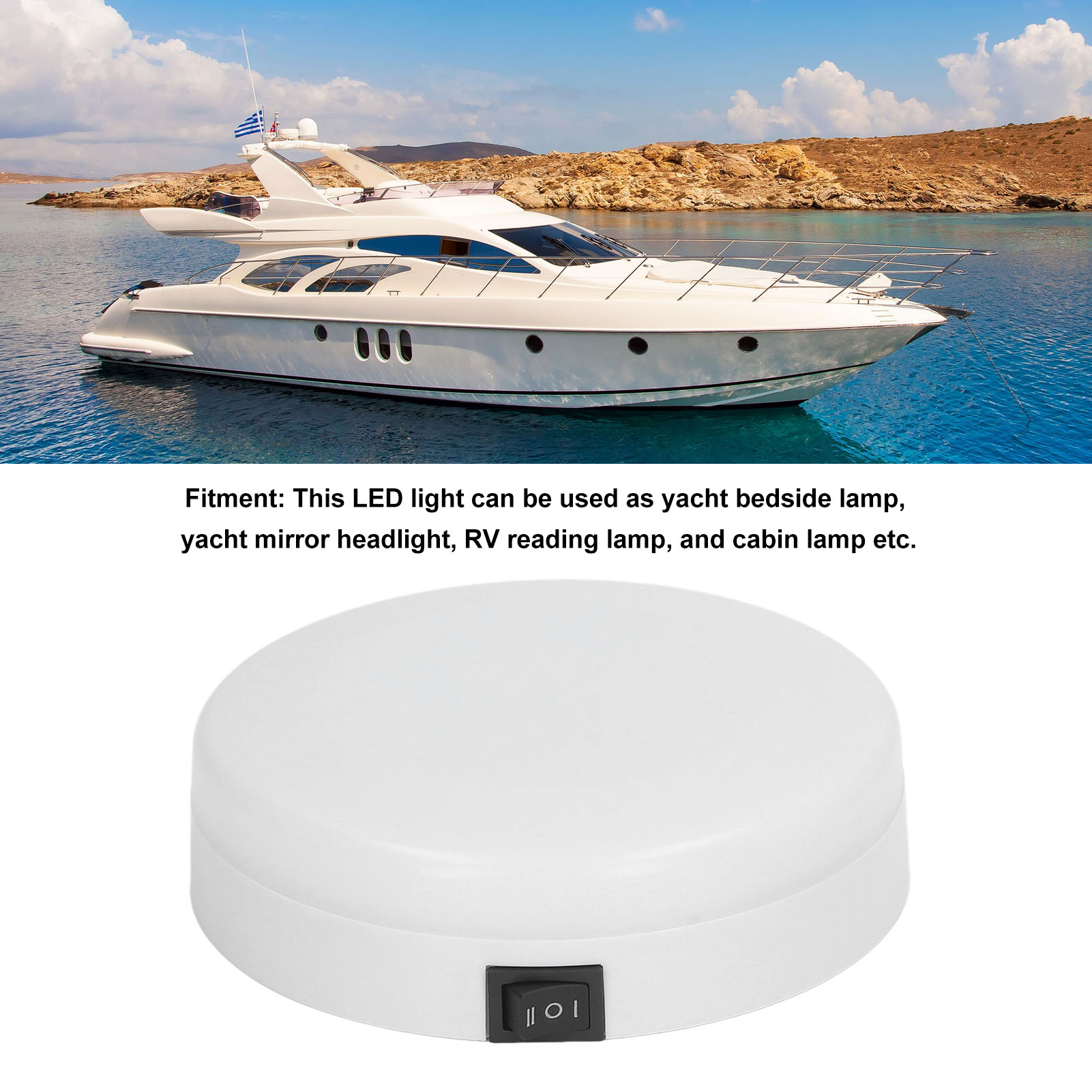 Boats LED Interior Cabin Light - Fishing Boat Paddle ulasan dan harga