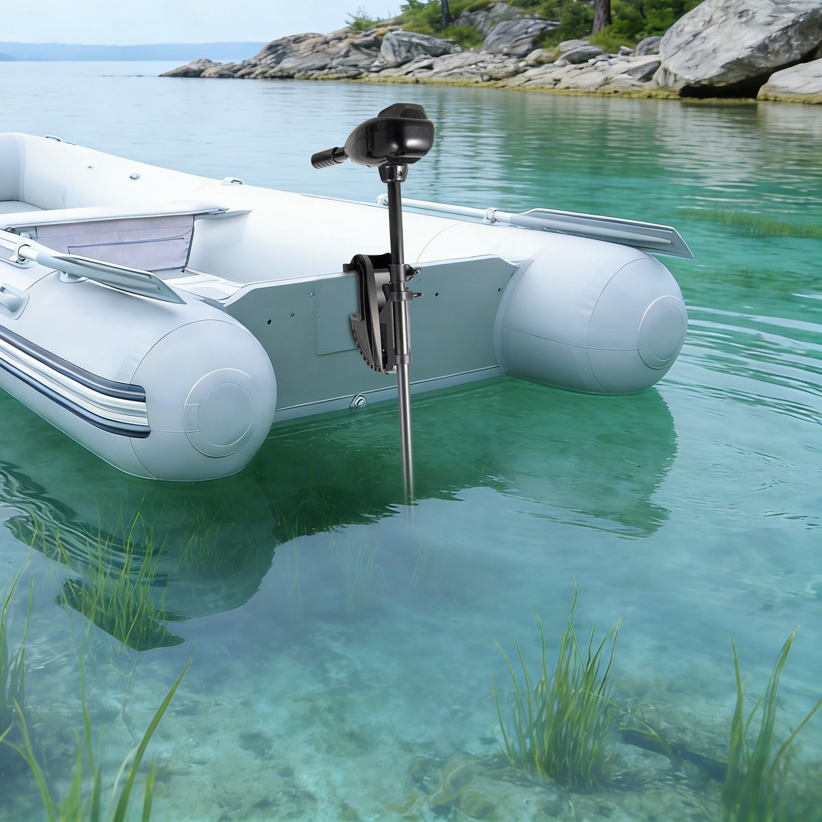 626W 12V Electric Trolling Out - Fishing Boat Trolling Motor ulasan dan harga