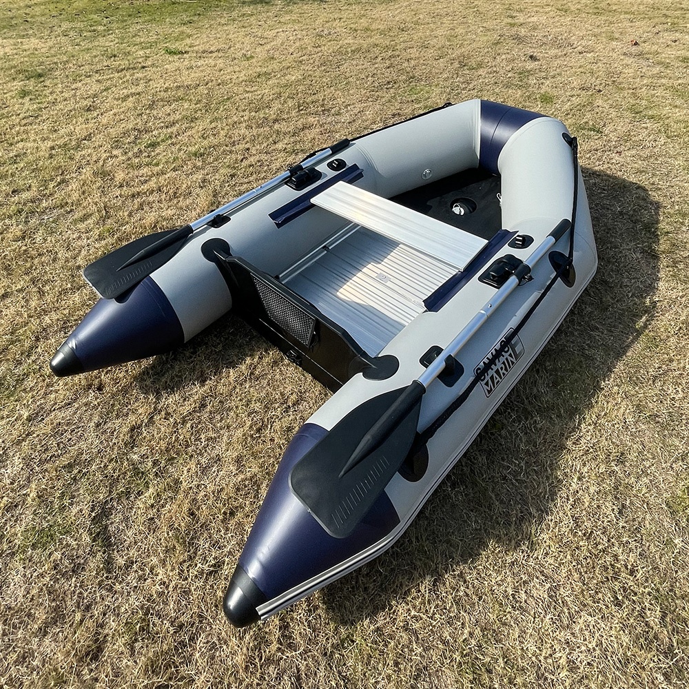 230cm Inflatable Assault Boat  - Fishing Boat Aluminum ulasan dan harga