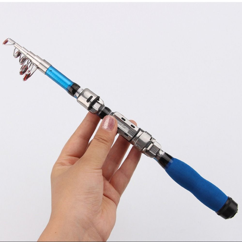 Mini Telescopic Fishing Rod Sh - Fishing Boat Fiberglass ulasan dan harga