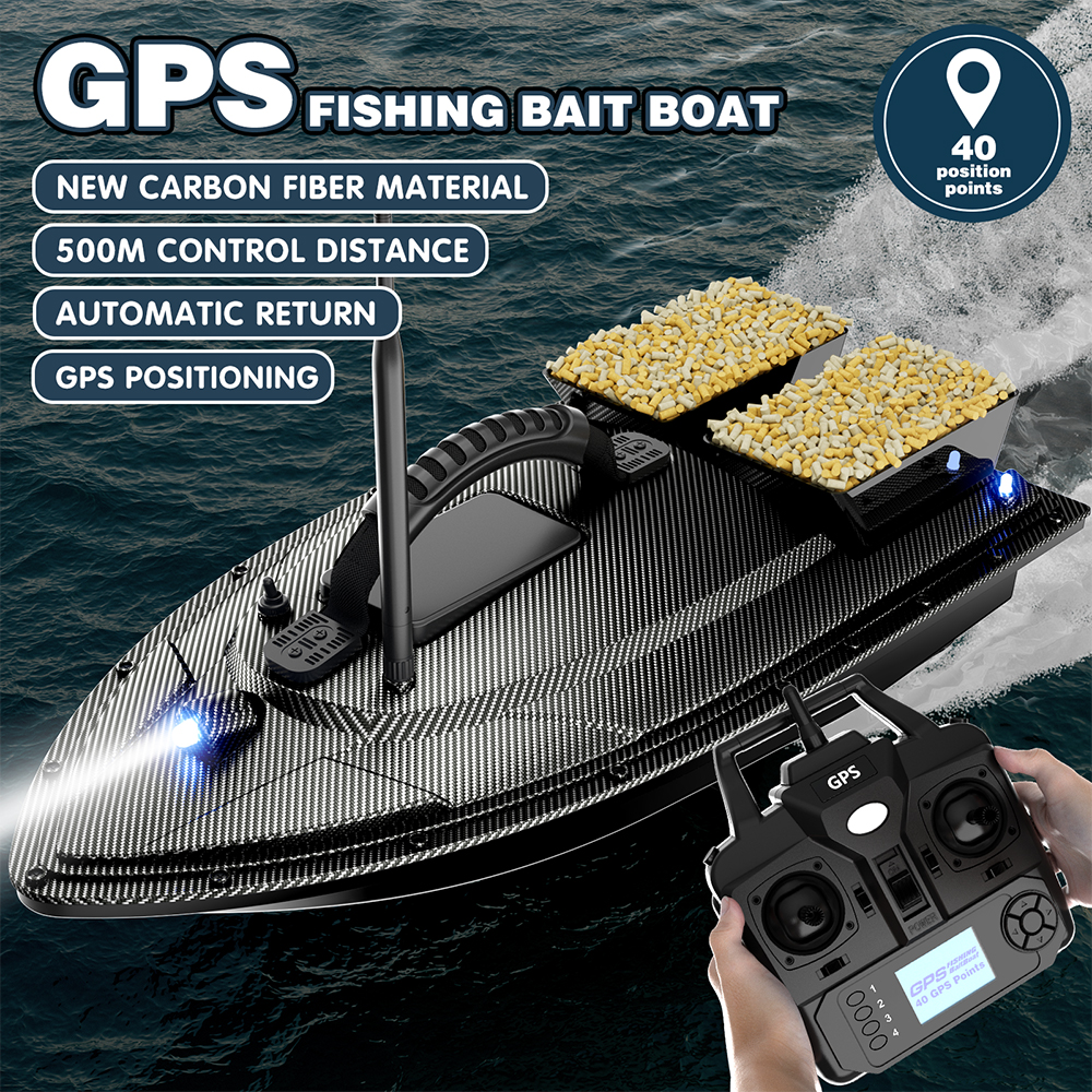 V070 12000mAh/5200mAh RC Bait  - Fishing Boat Gps ulasan dan harga