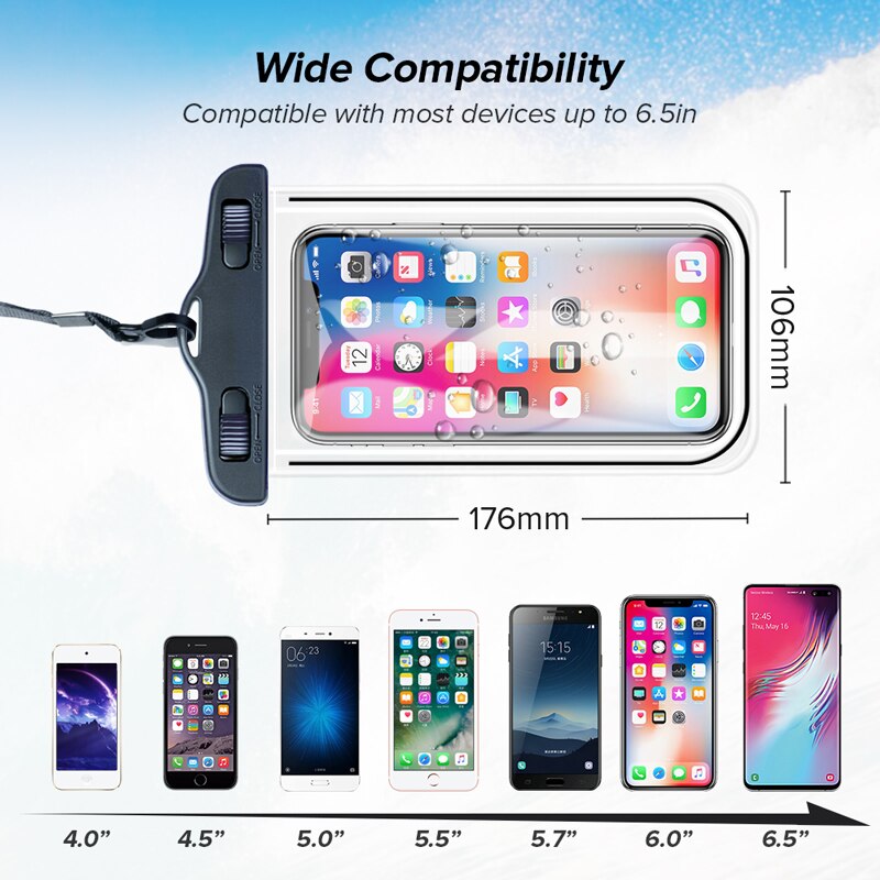 IP68 Universal Waterproof Phon - Fishing Boat Cover ulasan dan harga