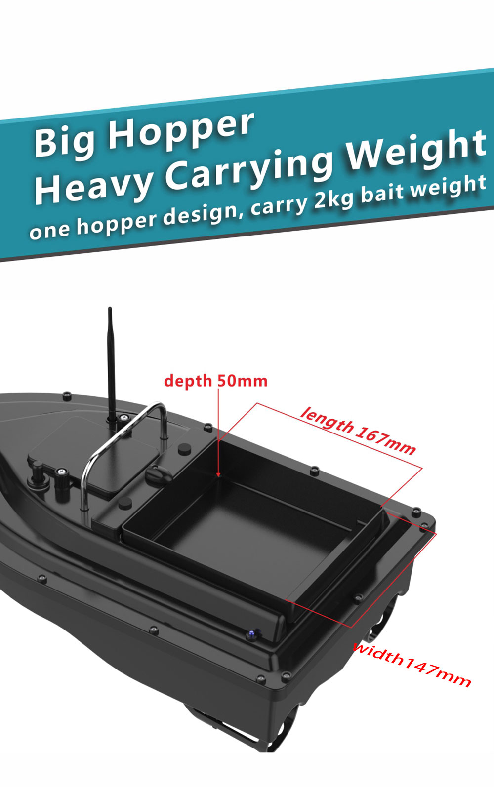 Bait Boat With GPS Positioning - Fishing Boat Gps ulasan dan harga