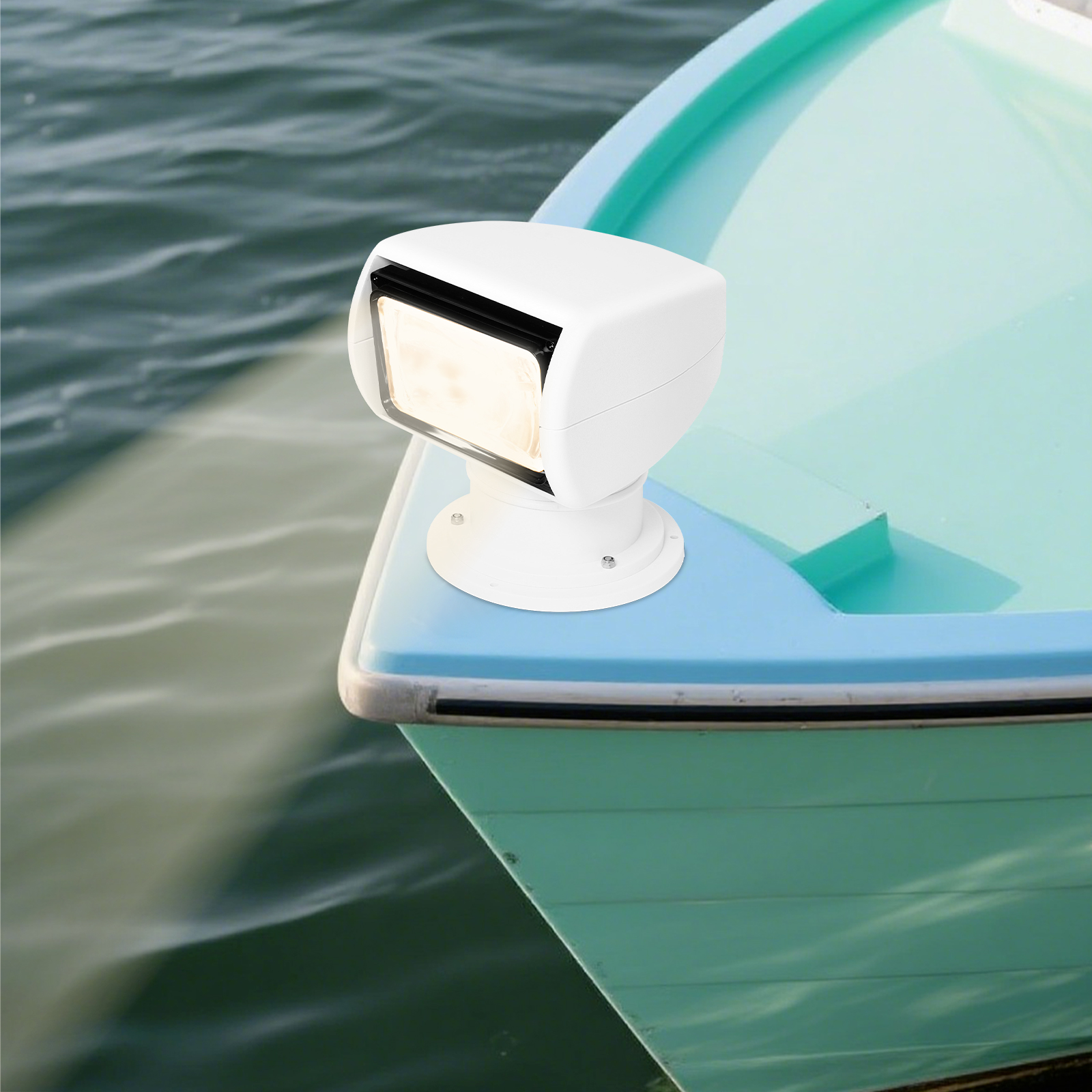 12V 100W Marine Spotlight Boat - Fishing Boat Navigation Light ulasan dan harga