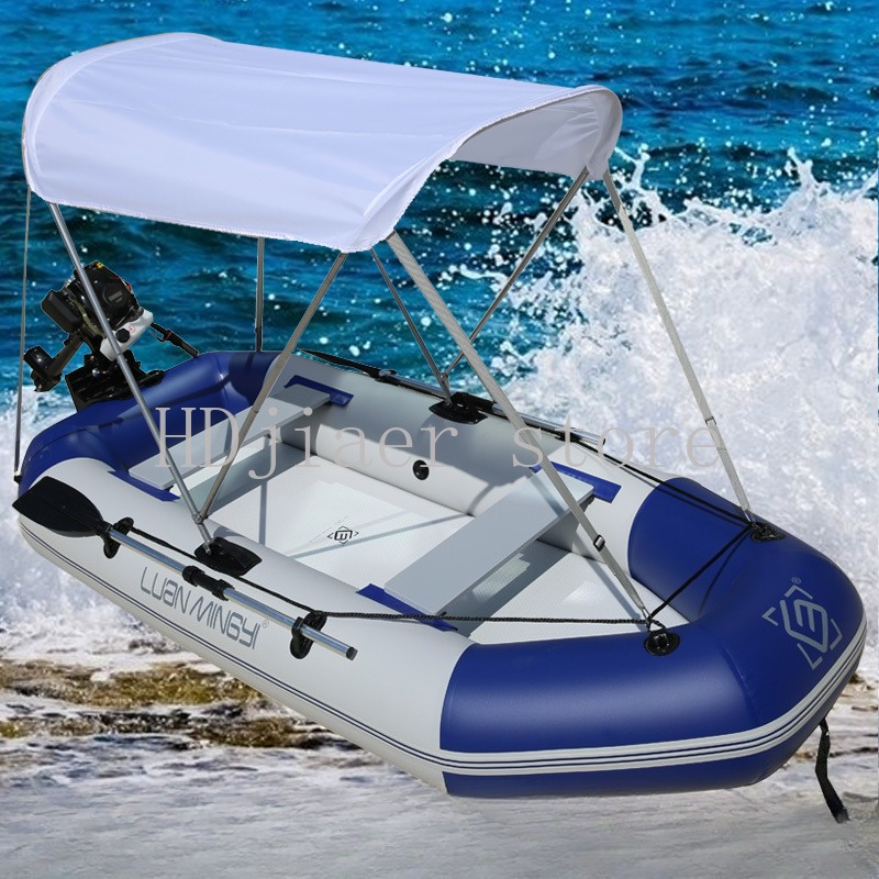 Inflatable Boat with Hard Bott - Fishing Boat Inflatable ulasan dan harga