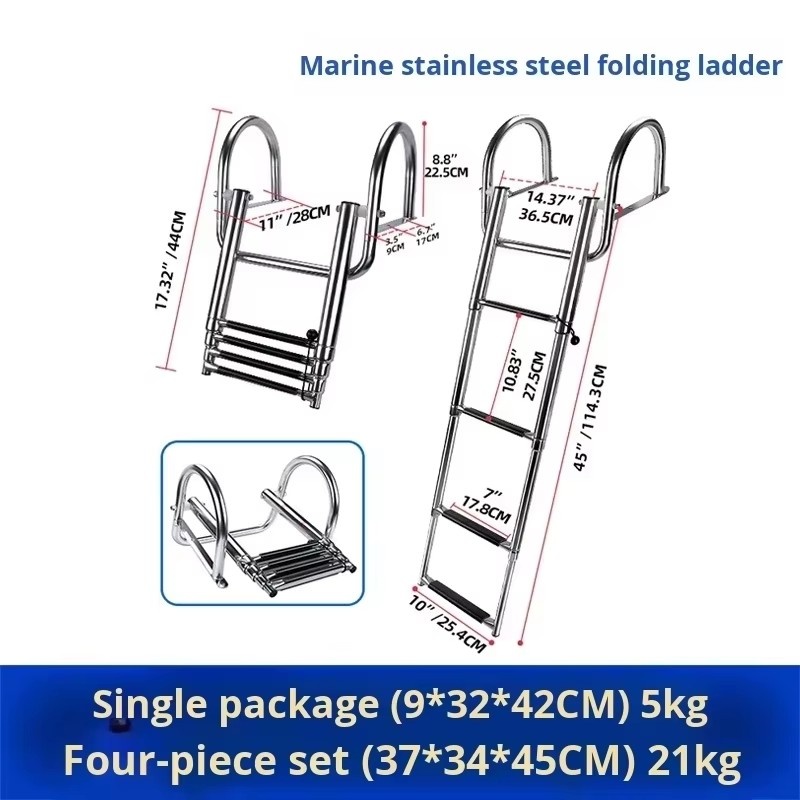Exploration Boat Ladder Stainl - Fishing Boat Steering Wheel ulasan dan harga